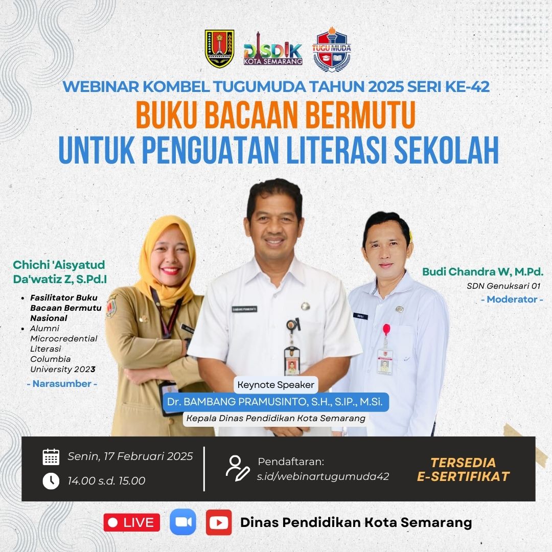WEBINAR KOMUNITAS BELAJAR TUGUMUDA SERI KE-42